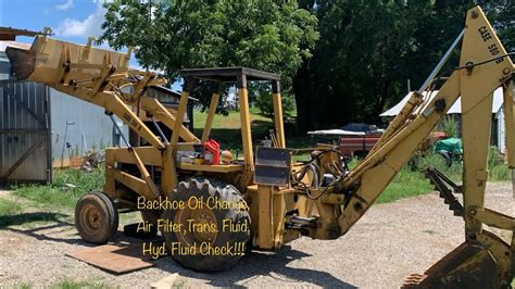 Badly worn components (valves, cylinders, etc. . How to check hydraulic fluid in 580 case backhoe